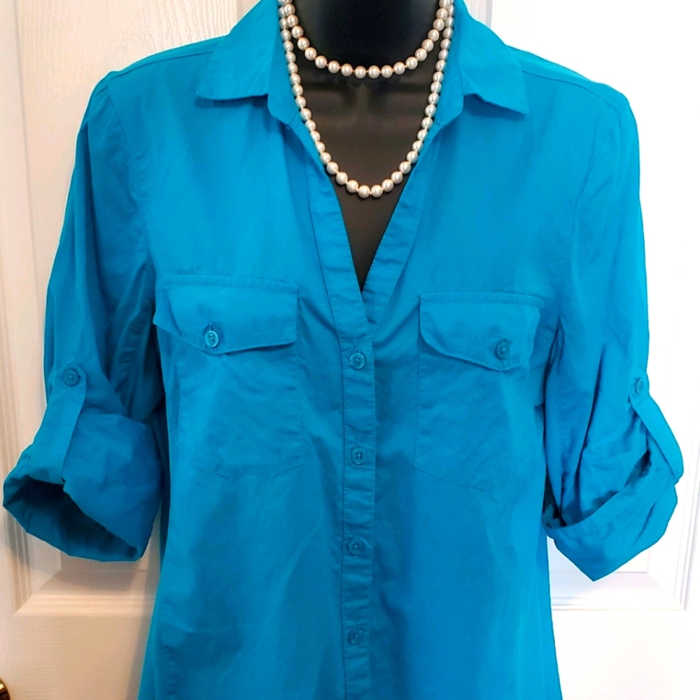 3/$24 - COMPANY Button Up Blouse